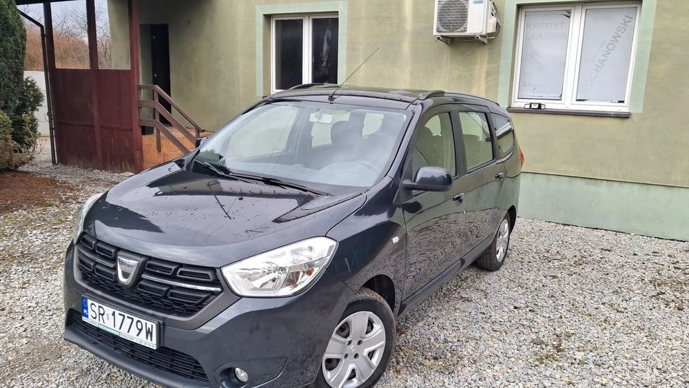 Dacia Lodgy Salon Polska,7-osobowy,1,6 benzyna,102 KM, 120000 km,klima