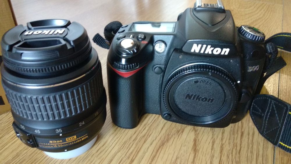 Câmera Nikon D90 com objectiva, como nova64550719131010121