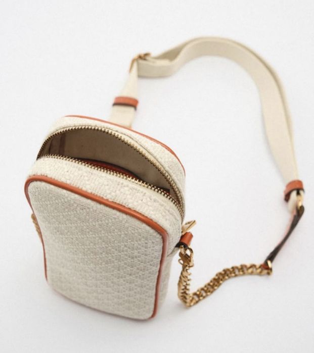 Сумка для телефона, кросбоді zara