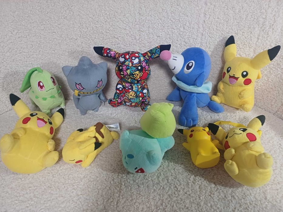 Pokemon Покемон Баннет Чікоріта Попліо Бульбазавр