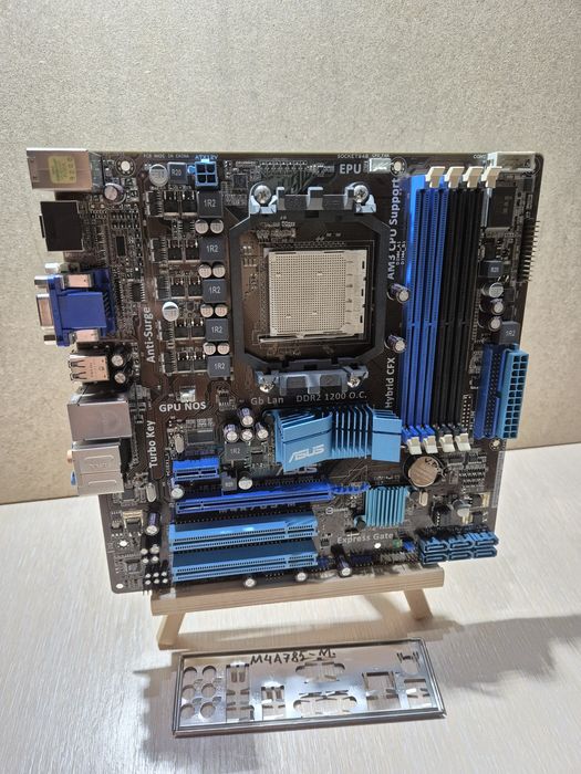 Материнська плата sAM3 Asus M4A785-M, 4xddr2, VGA/DVI/HDMI