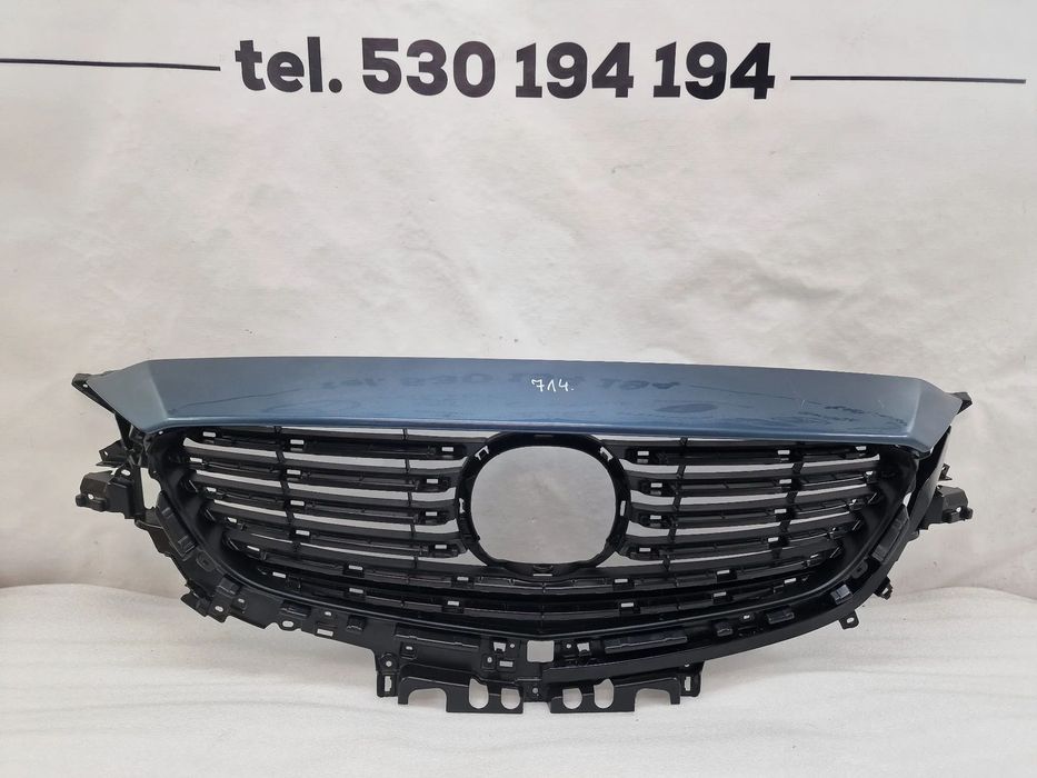 MAZDA 6 III GJ LIFT 15- NOSEK + ATRAPA / GRILL NR G45L-50712 + G46L-50033 , NR AUKCJI GL714