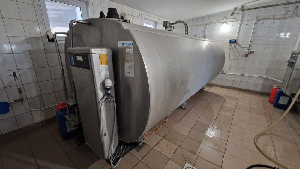 Schładzalnik mleka 8000 l DeLaval