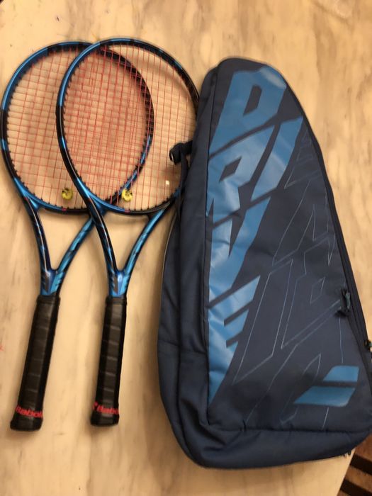 Babolat pure drive 2 Raquetes+Mochila Babolat+2 Grommets