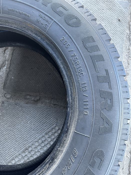 205/75R16C-4 шт  Goodyear оригінал із Німеччини 6мм в наявності!