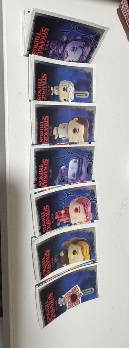 Вкладиш дивні дива strange things kinder joy киндер джой