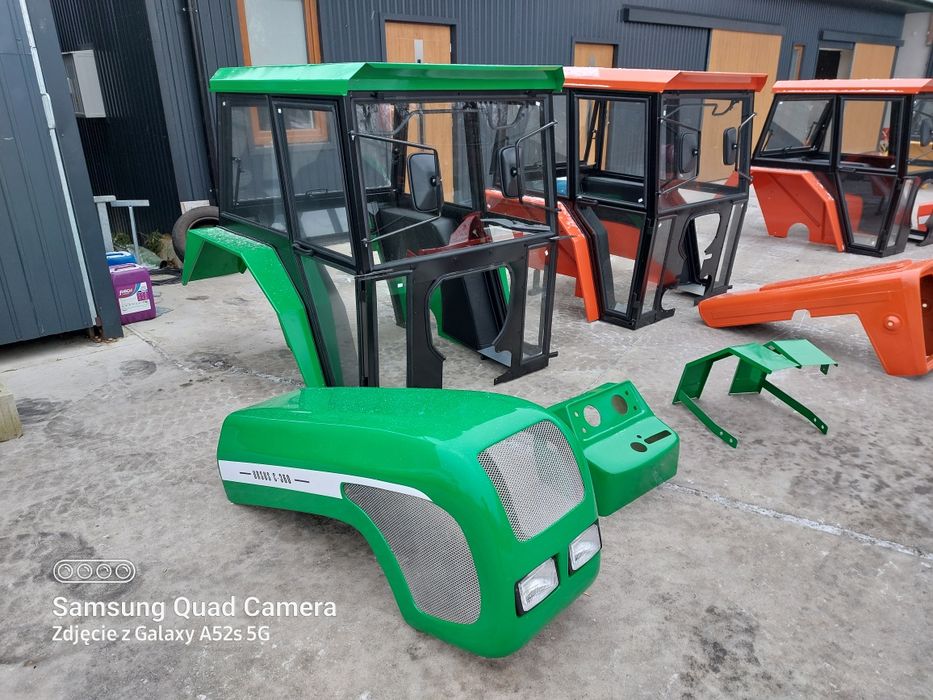 Kabina kabiny c330 c360 t25 mf bizon maska transport