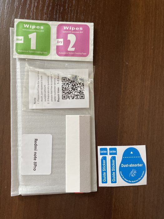 Захисне загартоване скло для xiaomi redmi note 8 pro