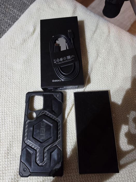 Samsung Galaxy S24 Ultra 256GB Titanium Gray | Jak NOWY | Akcesoria +