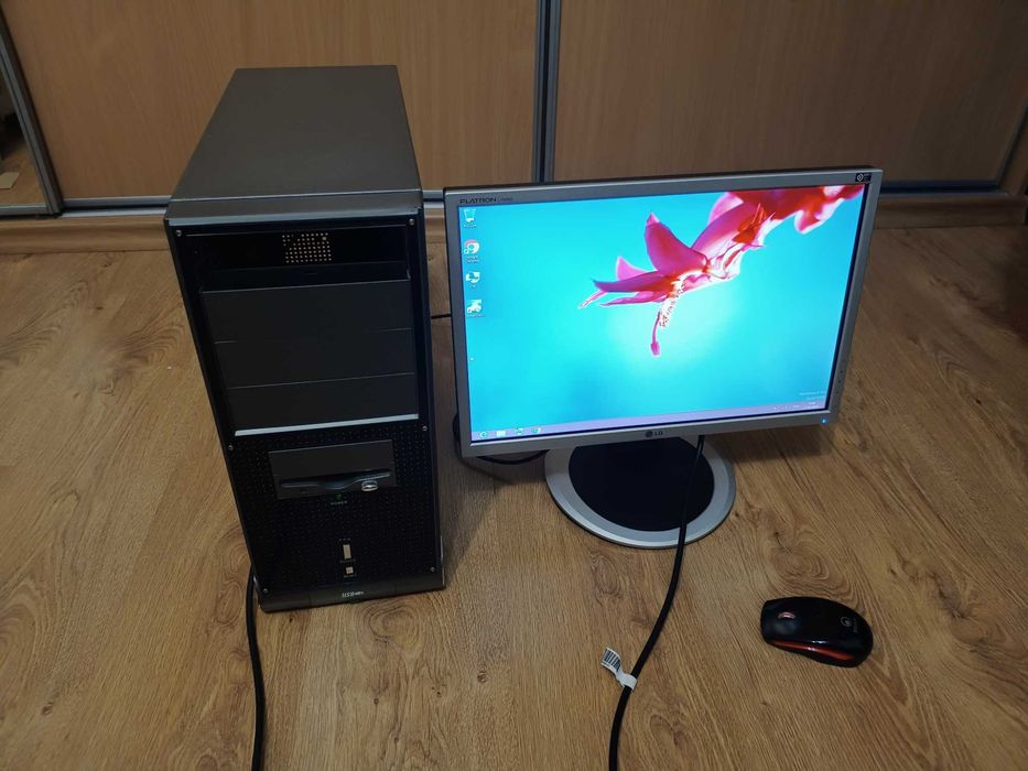 Комп'ютер + монітор 19,  pentium e2180, 4ram/32ssd/320hdd для навчання