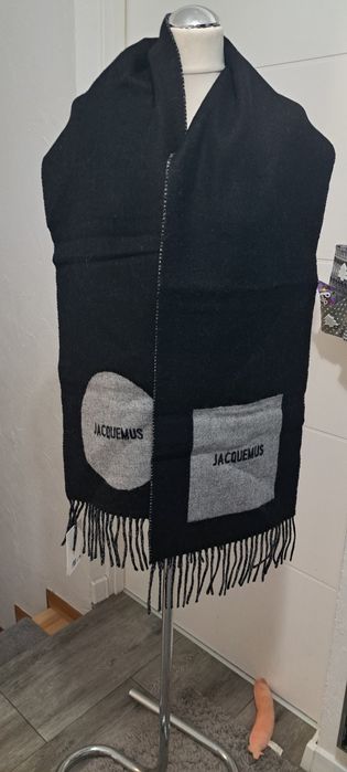 Jacquemus szalik wełna