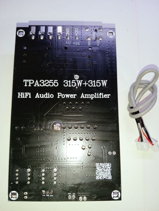 Підсилювач на TPA3255 2x300W