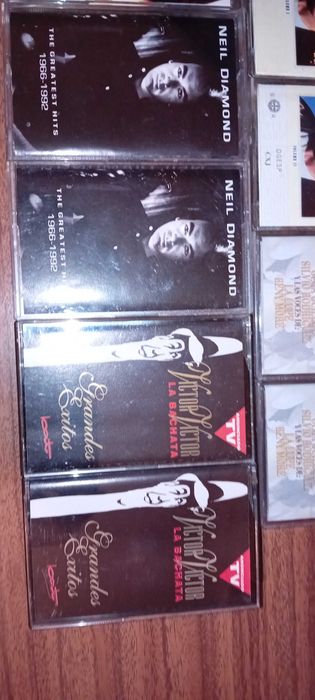 Cassetes de Música Grandes Êxitos Internacionais - Edições Top.