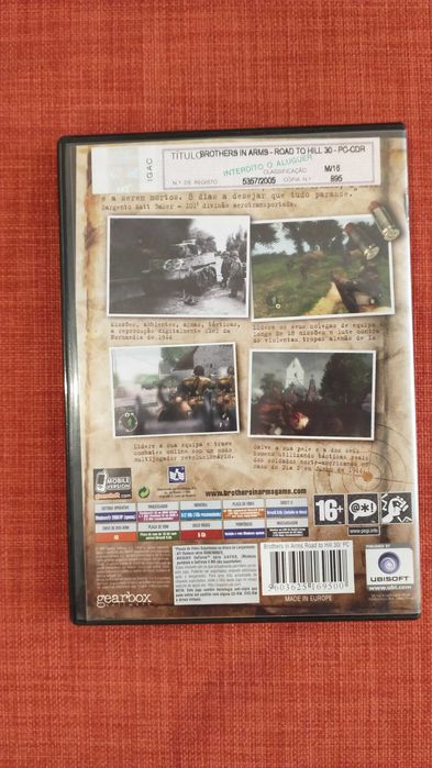 Jogo "Brothers in Arms: Road to Hill 30" para PC
