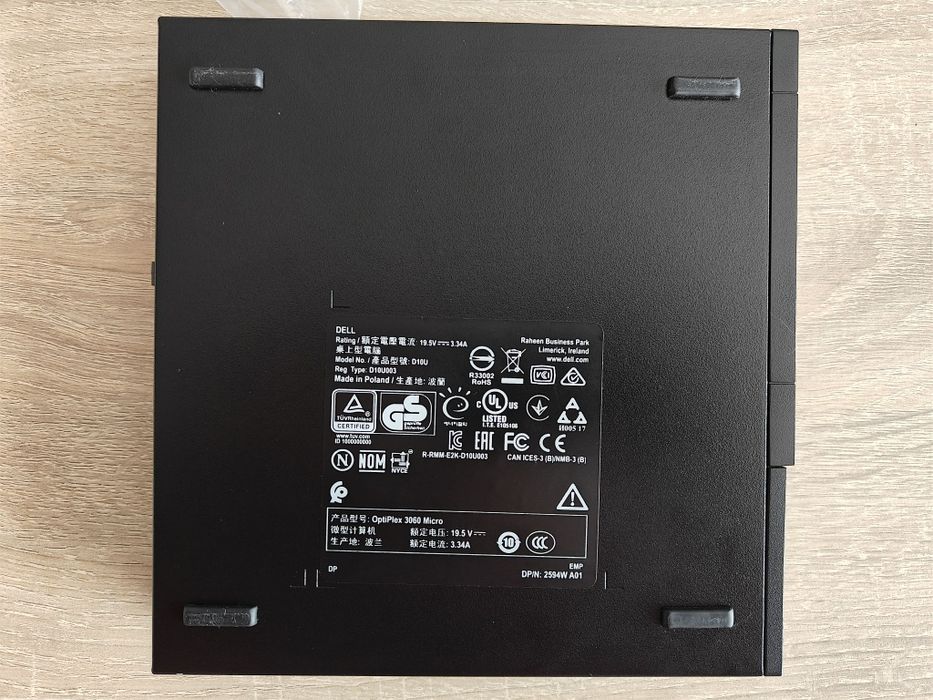 Dell optiplex 3060
