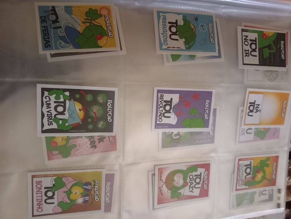 Vendo 19 cromos tou bollycao