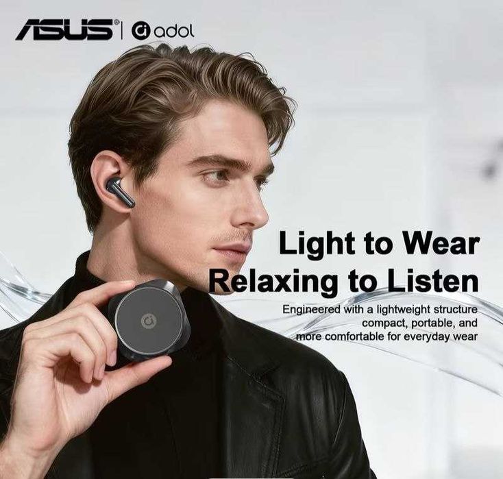 Фірмові блютуз навушники ASUS Adol(TWS-8612). Оригінал. Нові. Запечатані