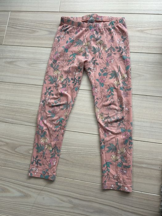 Legginsy w kwiatki 122 Tu
