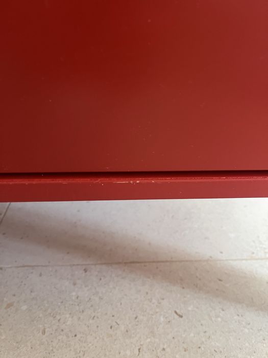 Kuchnia zabawkowa Ikea Duktig czerwona