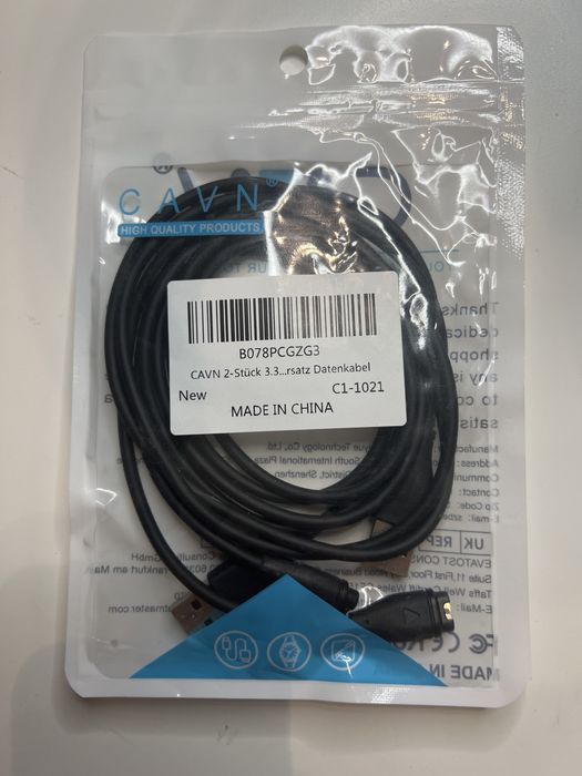 2 x CAVN ładowarka do Garmin Vivoactive 3,3