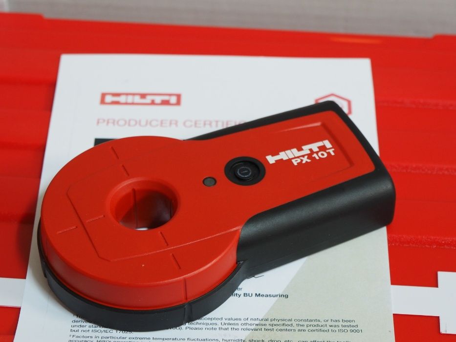 Detektor wykrywacz centrujący HILTI PX 10 T nadajnik walizka