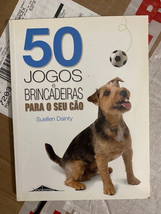 Livro jogos e brincadeiras para o seu cão