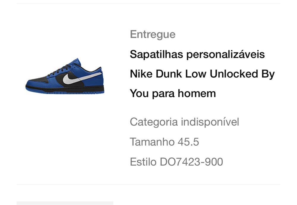 Vendo Nike Dunk Low