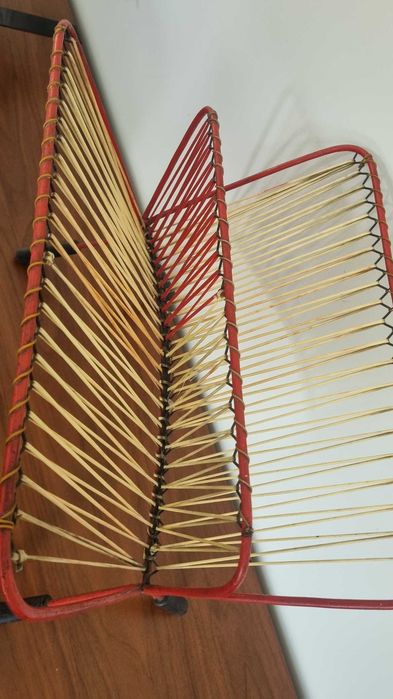 Gazetnik żyłkowy Design PRL lata 60