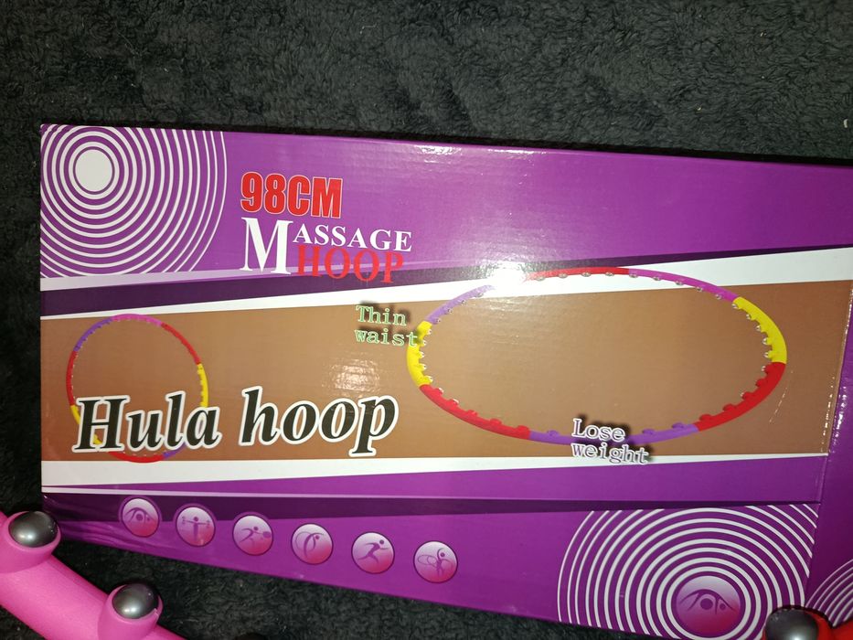 Масажний хулахуп Feel Fit для схуднення та корекції талії (M 0251)