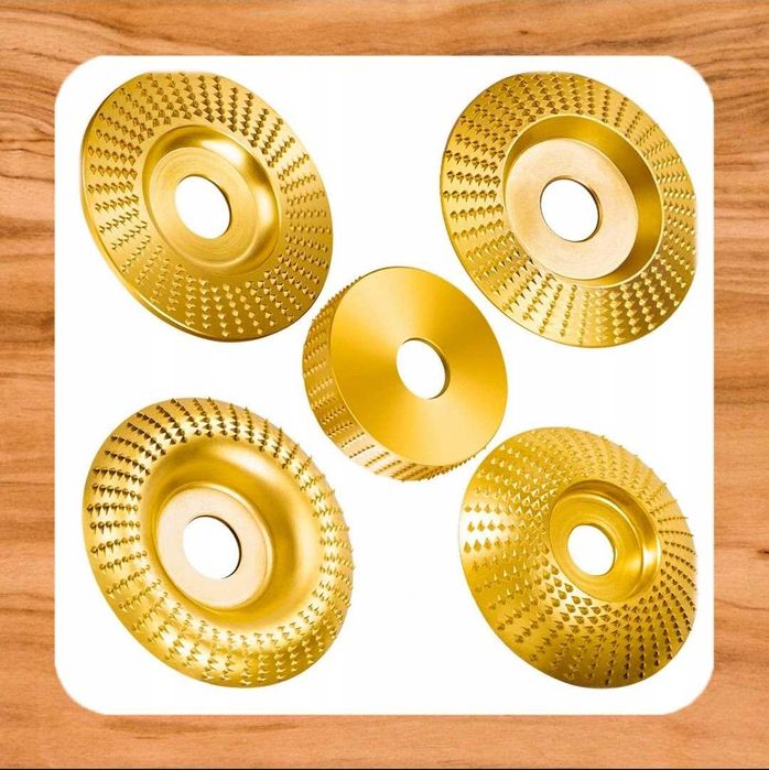 Диск, круг обдирочный,шлифовальный по дереву 100×22.2мм-комплект 3 шт.