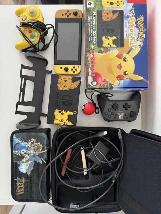 Konsola Nintendo Switch Let’s go + zestaw