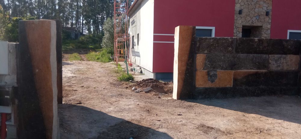 Muros em pedra Natural