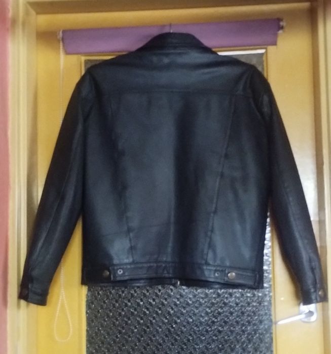 Kurtka skórzana czarna rozm. L/XL