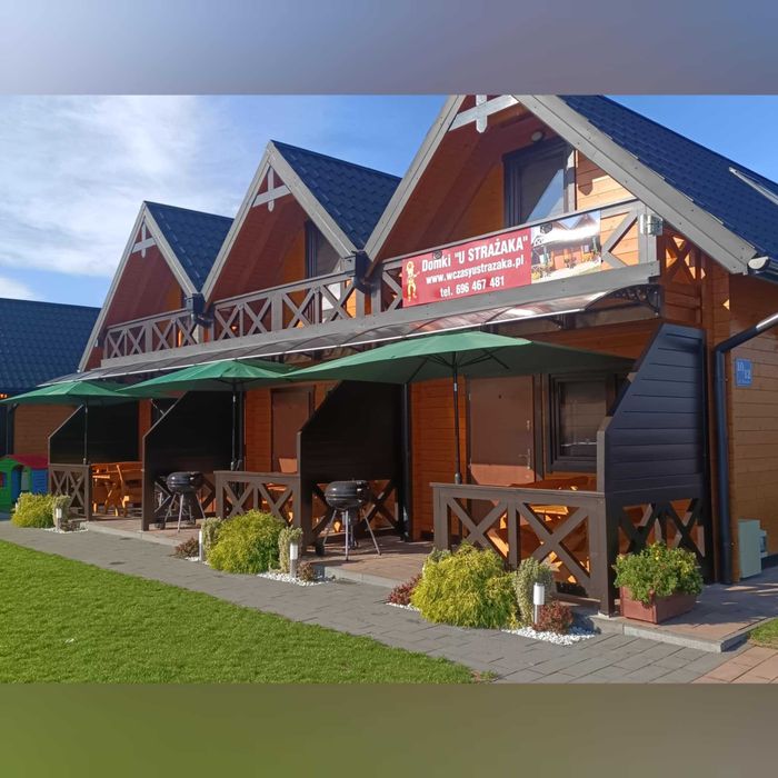 Domki "U Strażaka" w Chłopach (podgrzewany basen i jacuzzi)