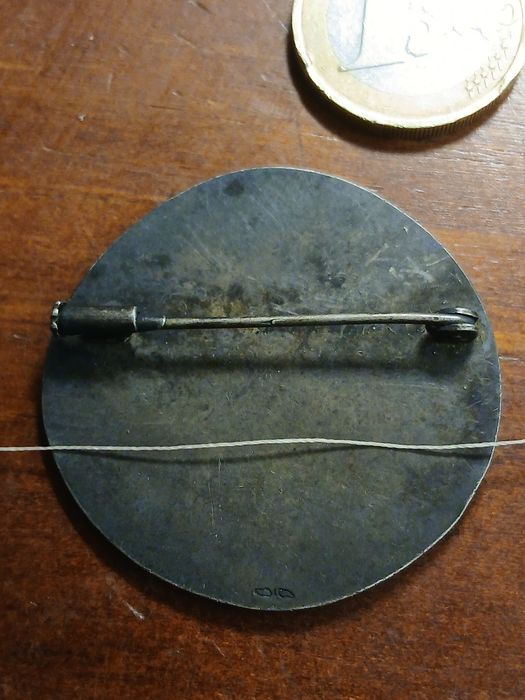 Medalha prata antiga