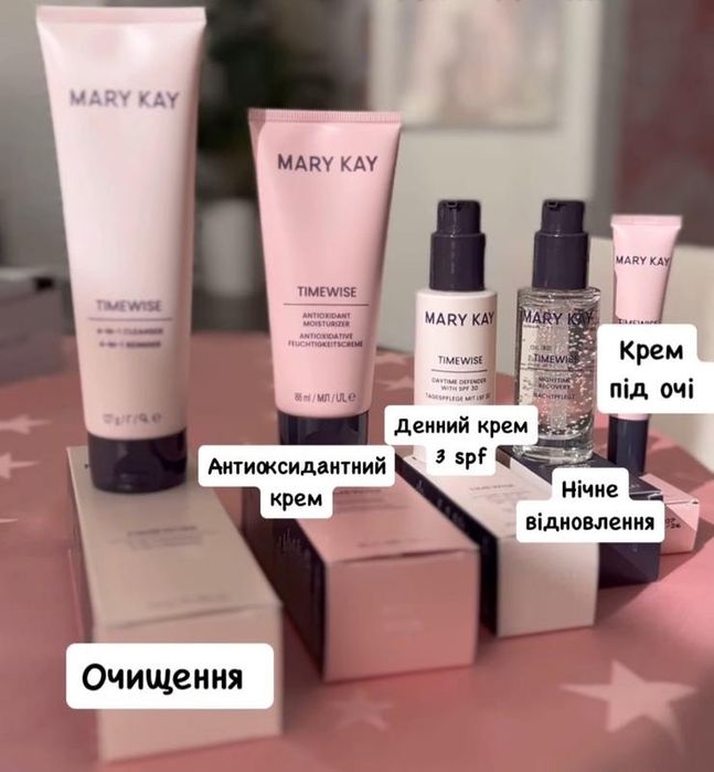 Чарівний набір tw з компл. tw mary kay, чи окремо кожний засіб