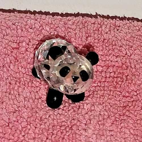 Miniatura Urso Panda com Cristais Swarovski - Sem Caixa