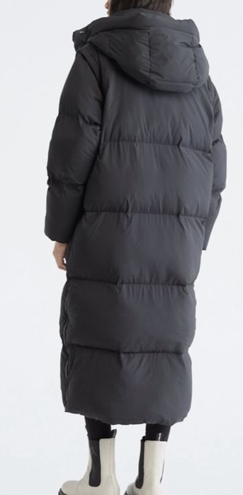 Теплий пуховик пальто длінна куртка Calvin Klein 50-52 розмір XL