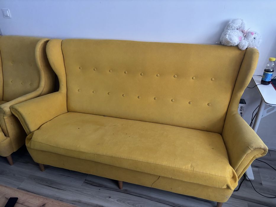 Sofa  3-osobowa + fotel