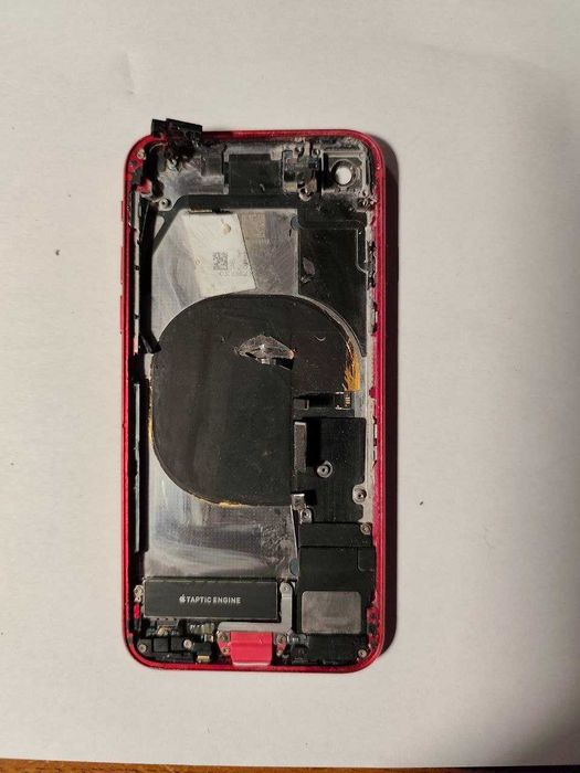 Корпус iPhone SE 2 Red + Камера + Шлейфи