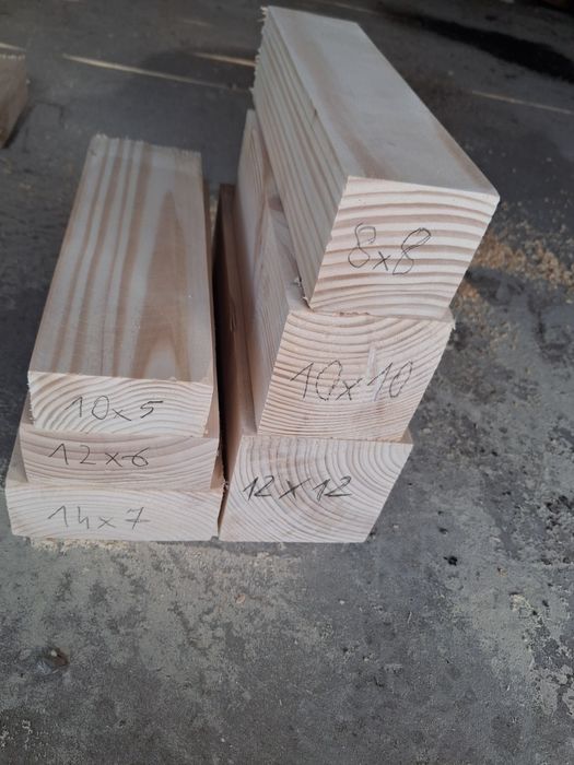 Kantówka heblowana strugana sezonowana 10x10 I inne