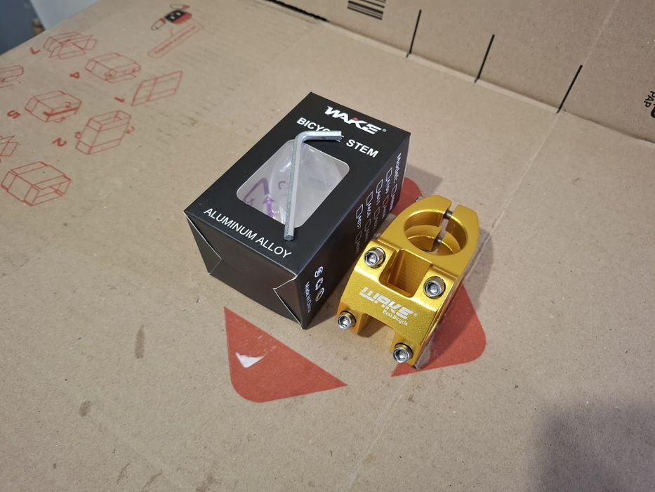 Вынос Wake алюминиевый под руль 22.2мм по центру и шток вилки 28.6мм