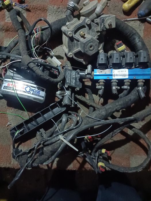 Instalacji gazowej  sekwencji LPG Stag Qbox plus Next, basic, gofast