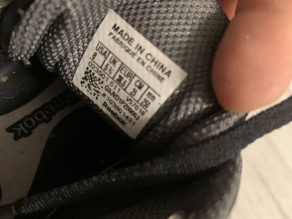 Adidasy reebok r 38,5 dl wkladki 25
