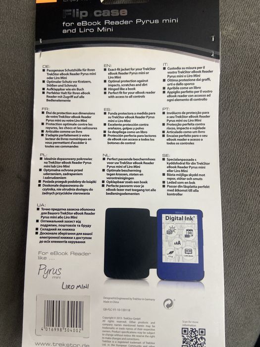 Pokrowiec na TrekStor eBook Reader Pyrus mini lub Liro Mini