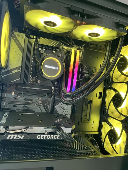 Kompiter gamingowy RTX; AMD; ddr5; chlodzenie wodne!