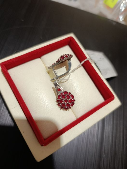 Серебряные серьги