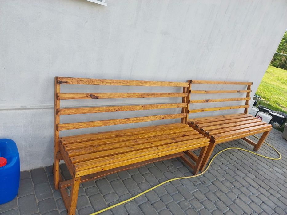 Дерев'яна  лавка  800грн 1 шт
