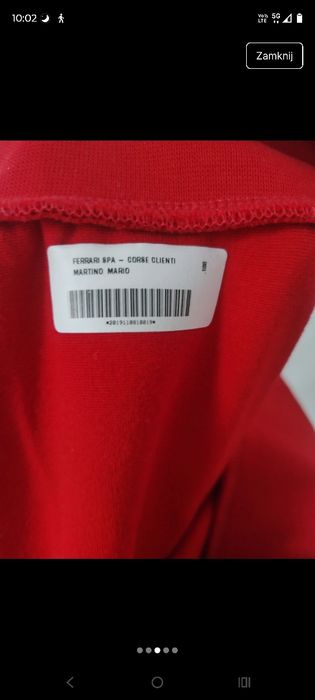 RARE Ferrari Corse Clienti Teamwear Jacket - Competizioni GT - Puma
