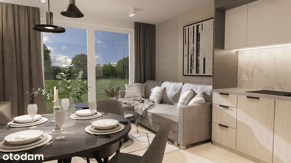 Nowoczesny dom blisko lasu i jeziora